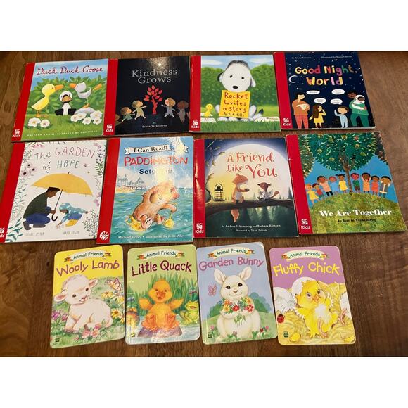 Chik Fil A books, Daniel Tiger, Animal Friends Pre-School Kinder Paperback Books - Picture 2 of 3